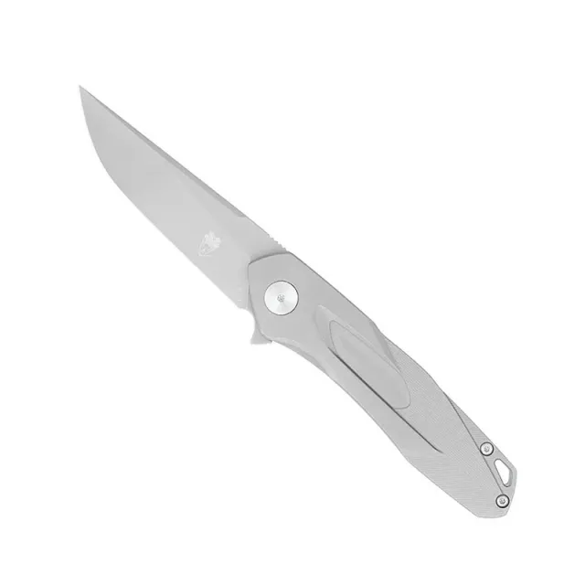 CobraTec Knives Ace Titanium Flipper 3.25 In M390 CTTACEM390 - CobraTec Knives
