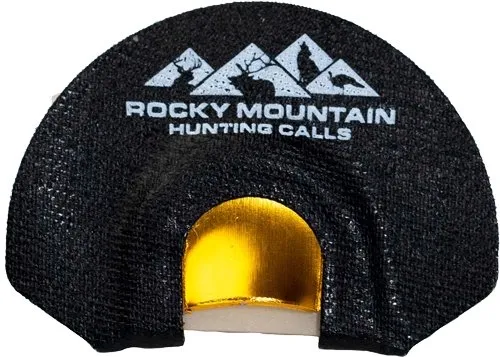Rocky Mountain Black Magic GTP Diaphragm Call Model 134 Black 1 in - Rocky Mountain Hunting Calls