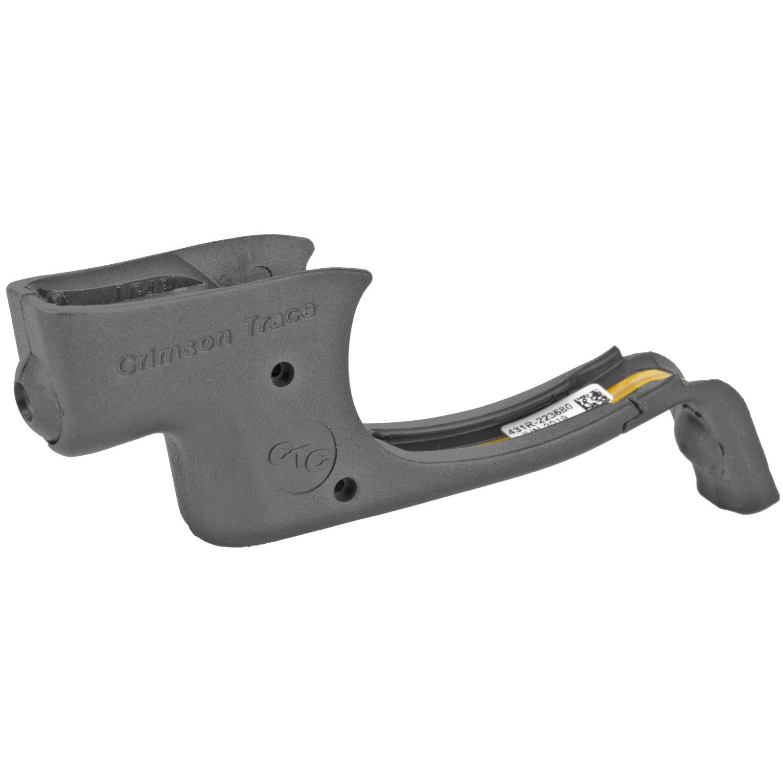 Crimson Trace LG-431 Laserguard Red Laser Sight for Ruger LCP - Crimson Trace - 0.50" AT 50 FT