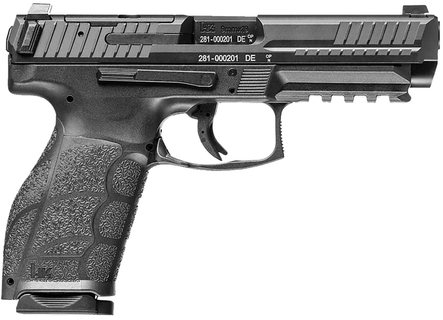 H&K VP9A1 9mm Pistol 15+1 Luminous Sights Black Finish