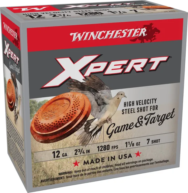 Winchester WE12GTH7 Super X 12 Gauge 2.75 in 1 1/8 oz #7 Shot 25 Rounds - Winchester - 12 Gauge
