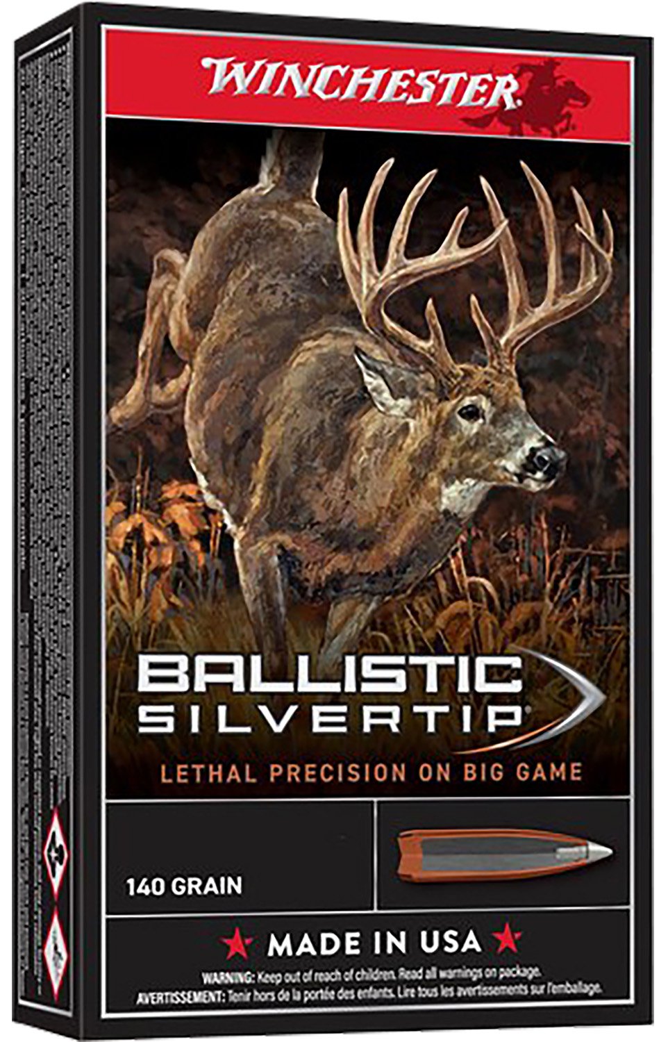 Winchester Ballistic Silvertip SBST65P 6.5 PRC 140 gr 20 rd - Winchester - 6.5 PRC
