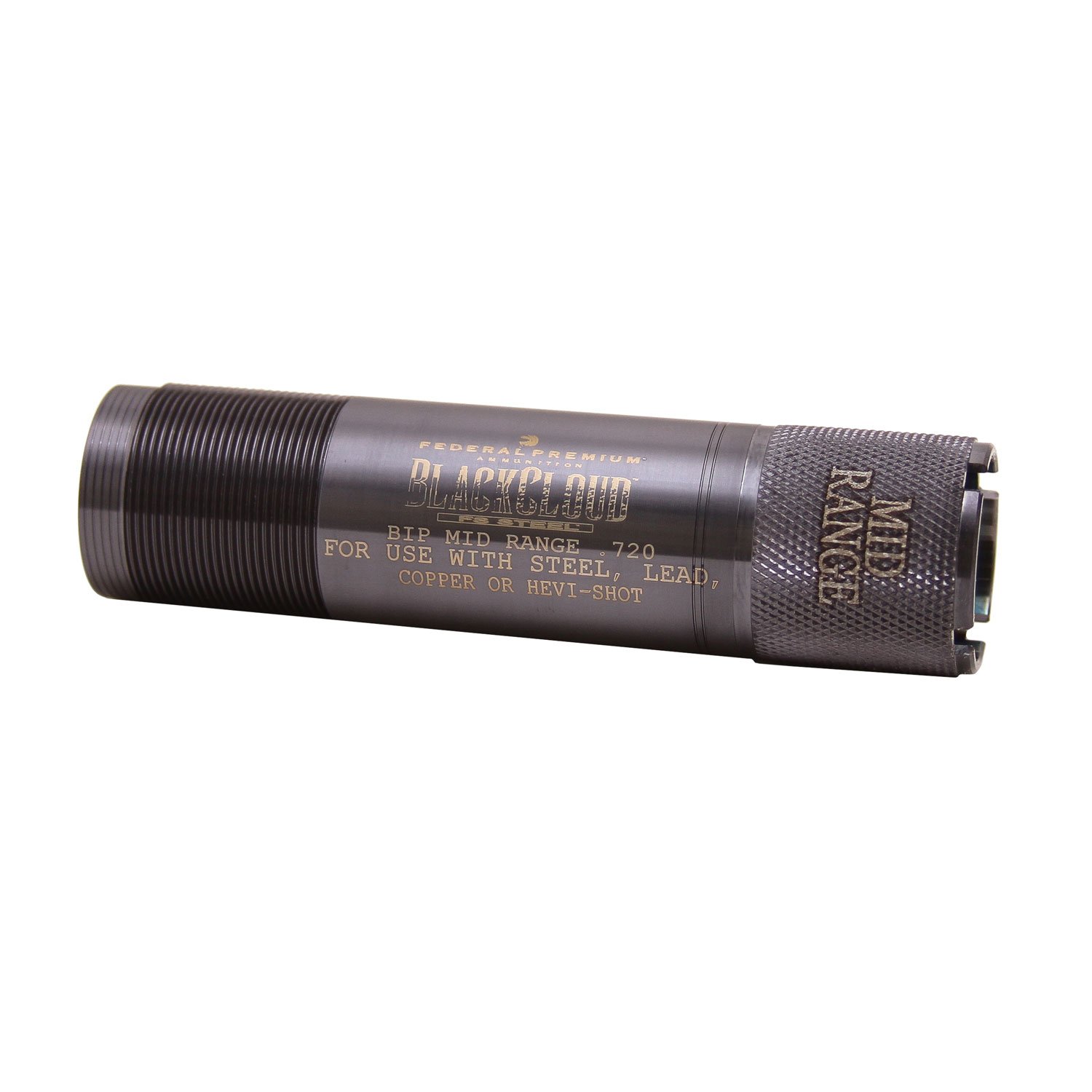 Carlson 09006 Black Cloud 12 Gauge Mid Range Choke Tube .720 Titanium - Carlson - 12 GAUGE