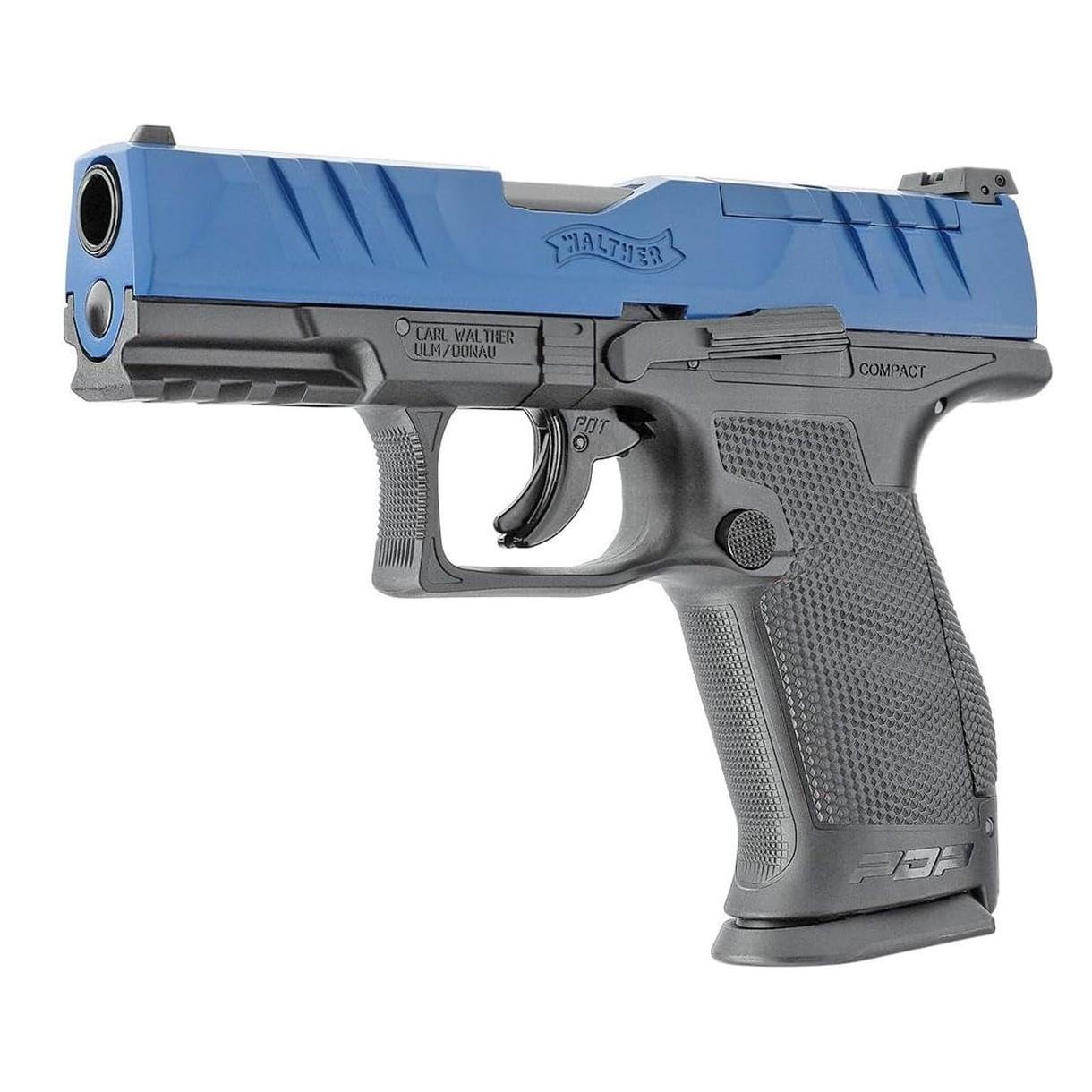 Buy Umarex USA T4E Walther PDP .43 Cal 4 In Barrel Blue 2292192 online