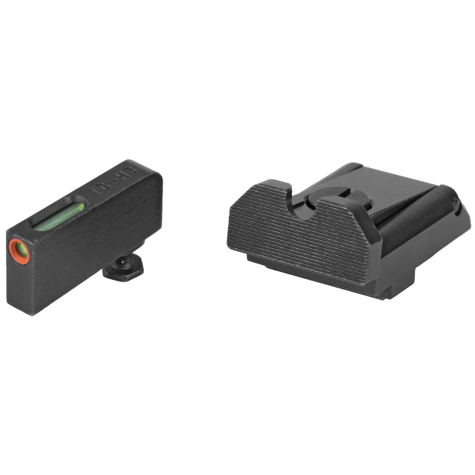 TruGlo TG13GLAPC TFX Pro Orange Tritium Fiber Optic Handgun Sight Set - TRUGLO