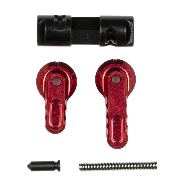 Buy Battle Arms Development BAD-ASS-LITE-RED Ambidextrous Safety 90/60 Red online