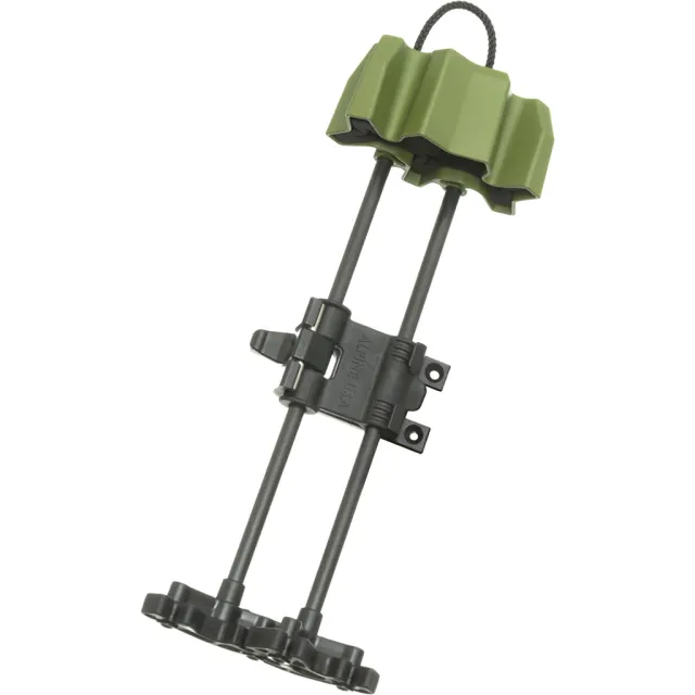 Alpine 1601147 Power Loc 4 Arrow Quiver OD Green, 6.3oz, 11 5/8" Length - Alpine