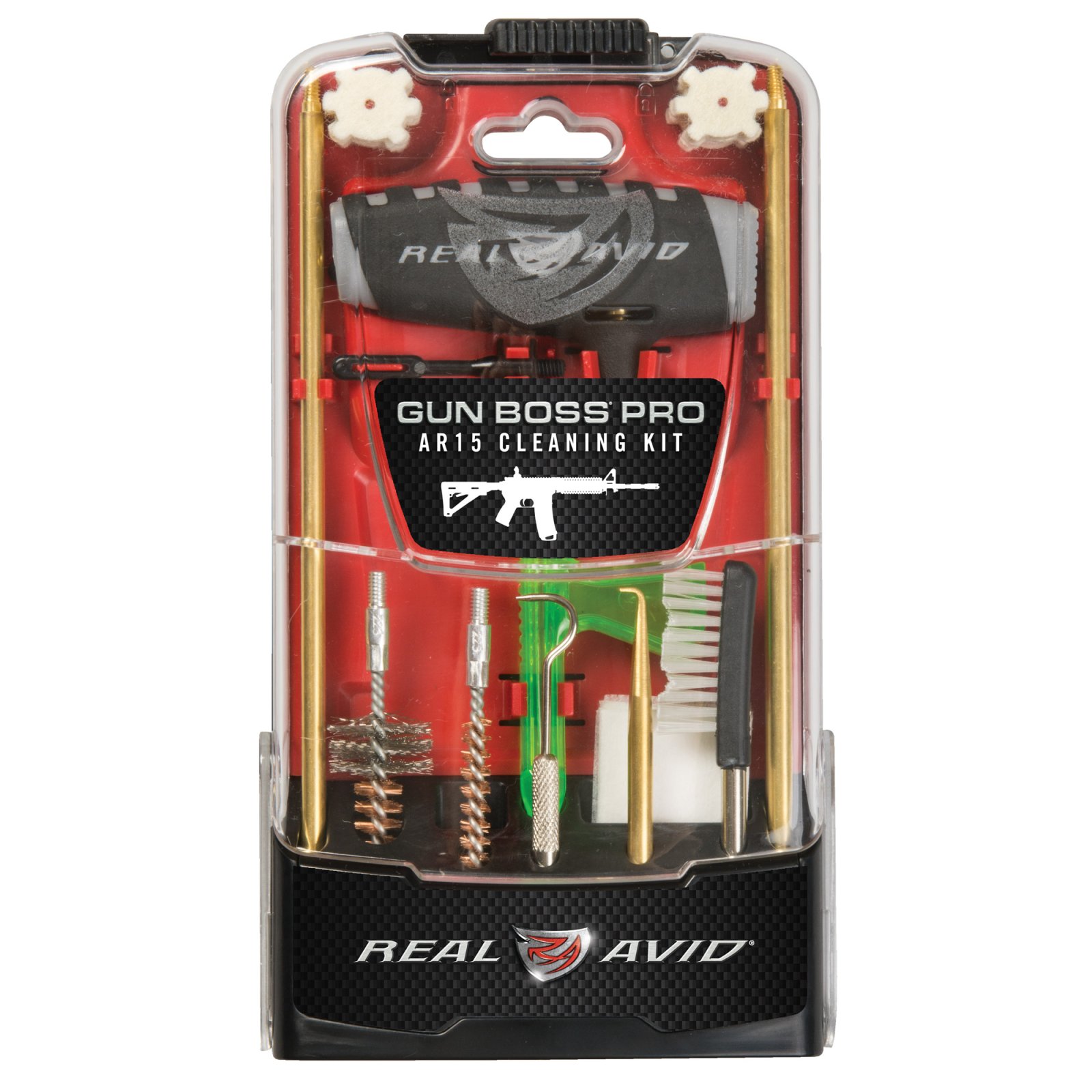 Real Avid Gun Boss Pro AR15 Cleaning Kit .223 Remington 29 in Brass Rods - Real Avid - AR15