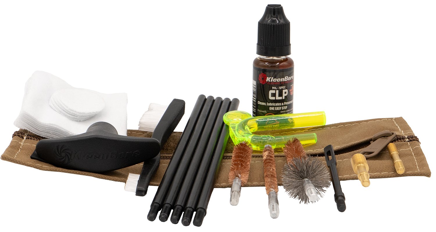 KleenBore KBMLE5.569 5.56/9mm Compact Military/LE Tactical Kit - Kleen Bore - 5.56 and 9mm