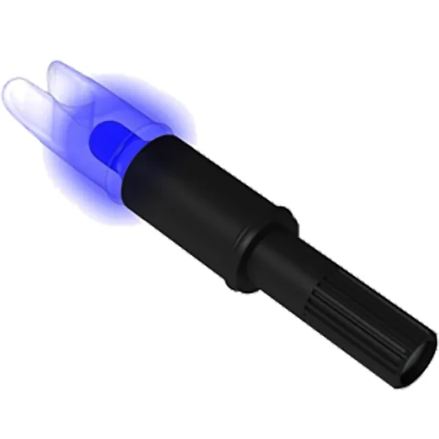NAP Thunderglo NAP-ILLN-BL-3PK Lighted Nocks Blue LED Universal 3-Pack - New Archery Products