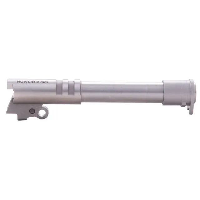 Nowlin 1911 9mm 5" Ramped Stainless Steel Match Grade Barrel