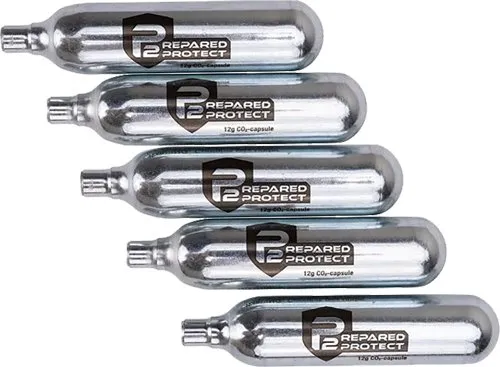 Umarex CO2 Cylinders 12 Gram Aluminum 5-Pack for P2P Pistols