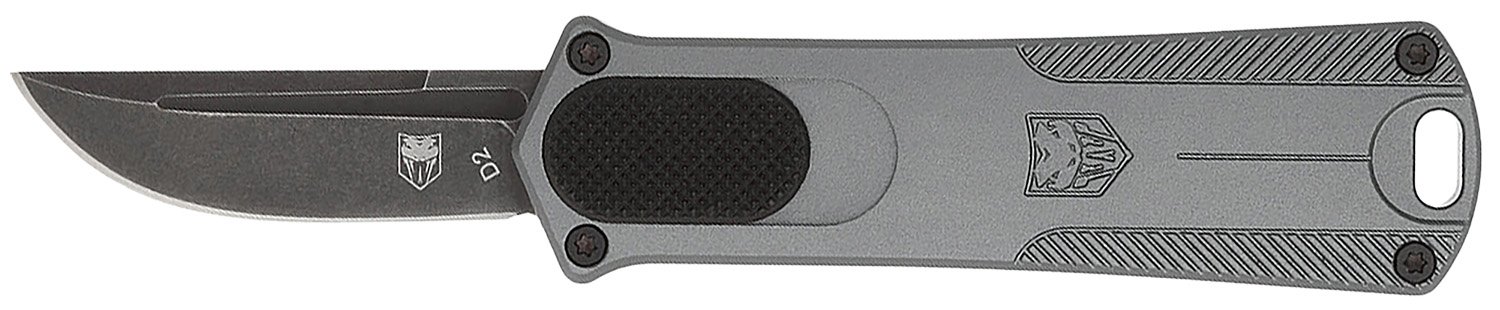 Buy CobraTec California 952 Grey OTF 1.75" D2 Steel Drop Point Blade online