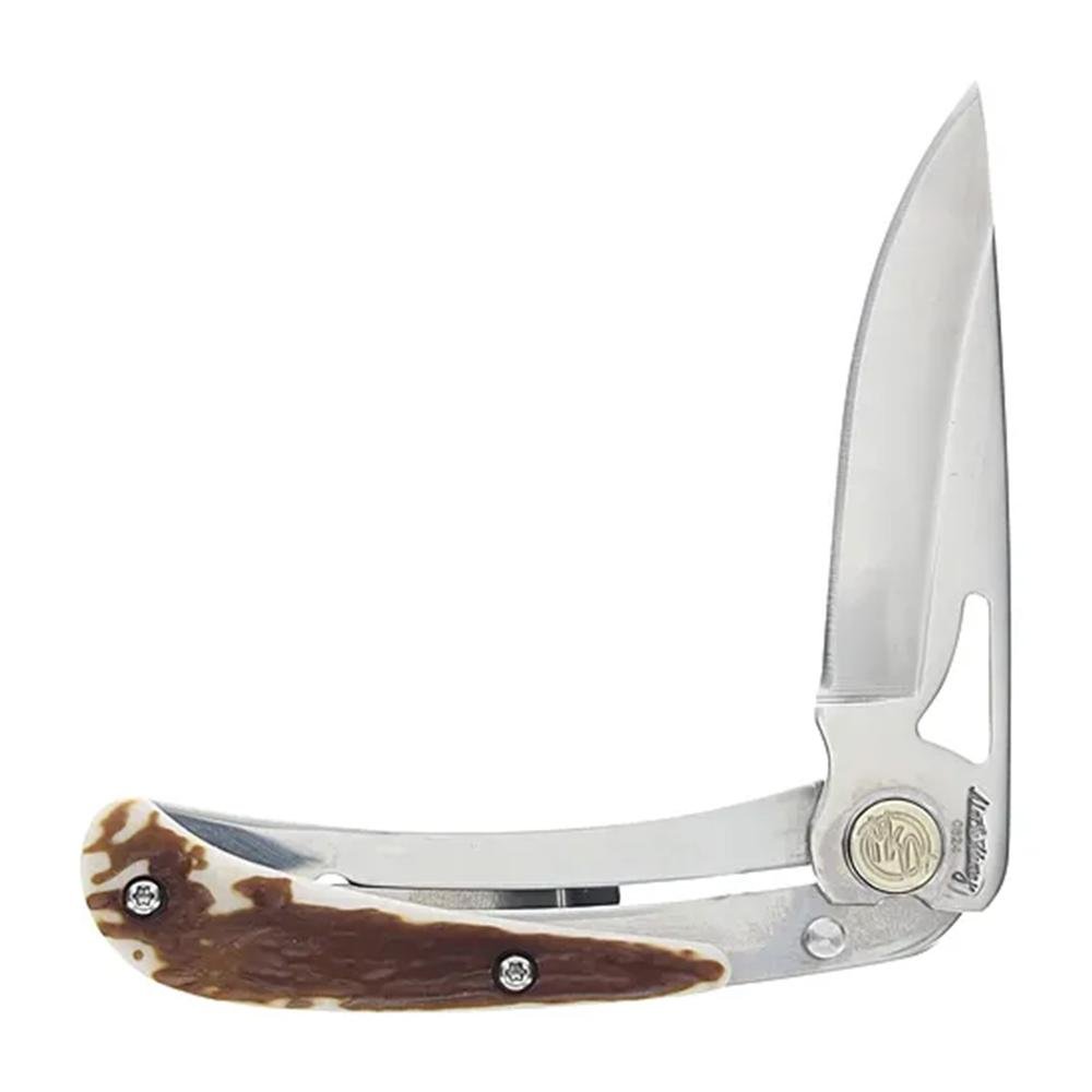 Buy Uncle Henry 3UH Large Folding Knife 2-7/10 Drop Point Blade Staglon online
