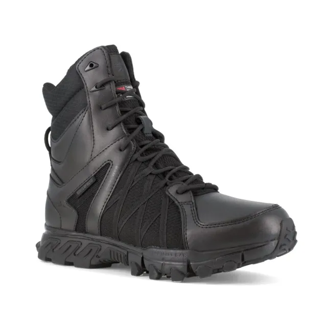 Reebok Trailgrip Tactical 8In Waterproof Insulated Soft-Toe Black