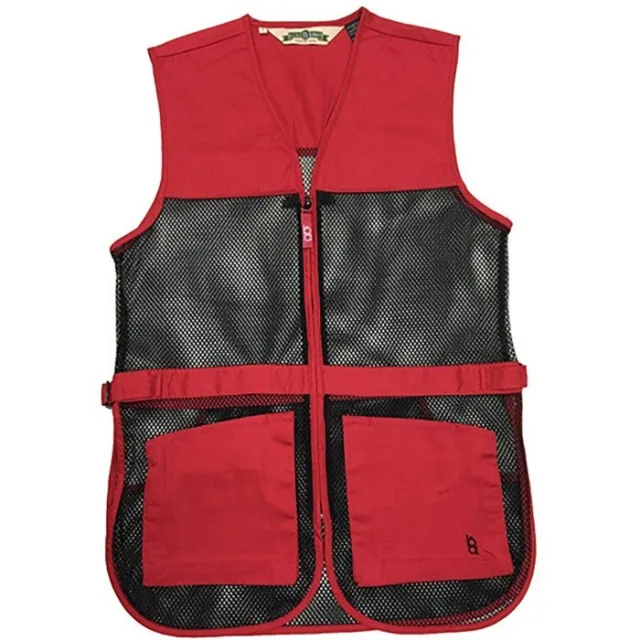 Bob Allen 21492 Red Mesh Shooting Vest 3XL Dual Pad
