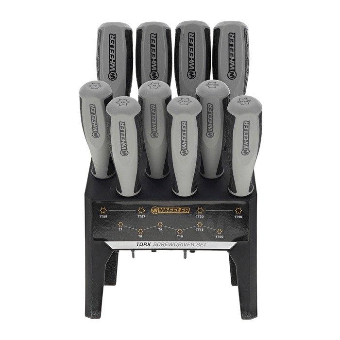 Wheeler 10PC Torx Bench Driver Set 4005278 - Wheeler