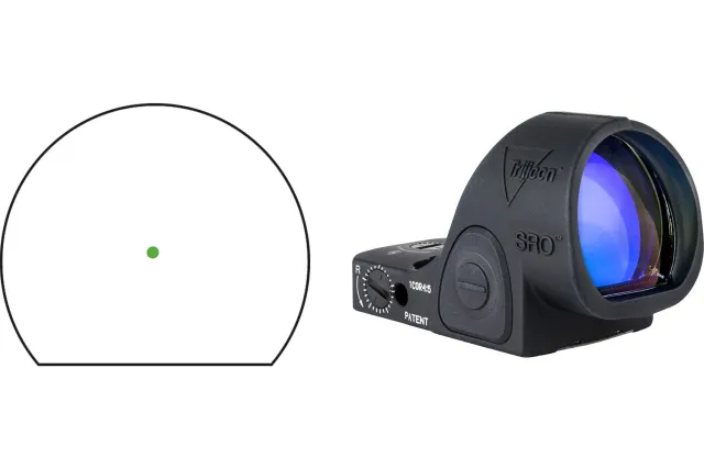 Buy Trijicon SRO (Specialized Reflex Optic) Green Dot 2.5 MOA 1X Magnification online