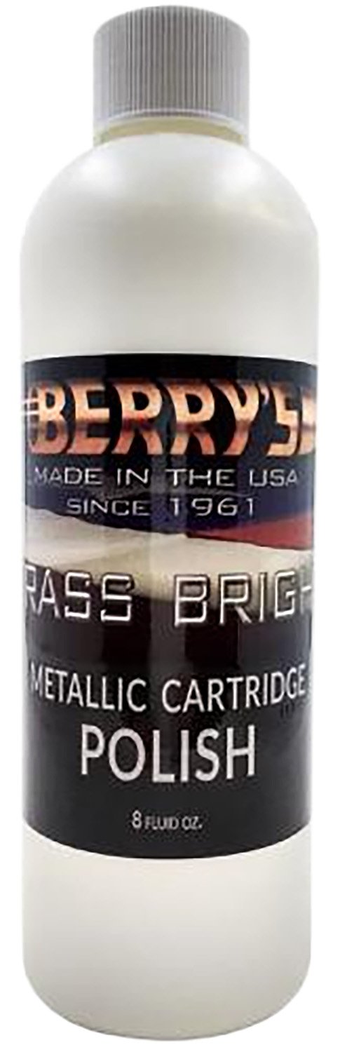Berry's 56236 Brass Bright Polish 8 oz Bottle No Ammonia - Berry's Mfg