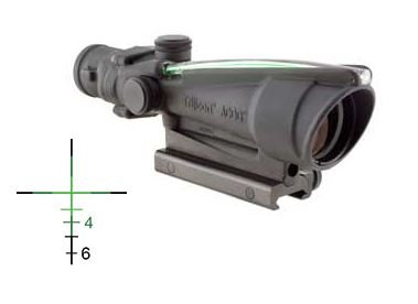 Trijicon ACOG 3.5x35 Dual Illuminated Green XHair 308 Ballistic TA11J-308G - Trijicon - 308 Win
