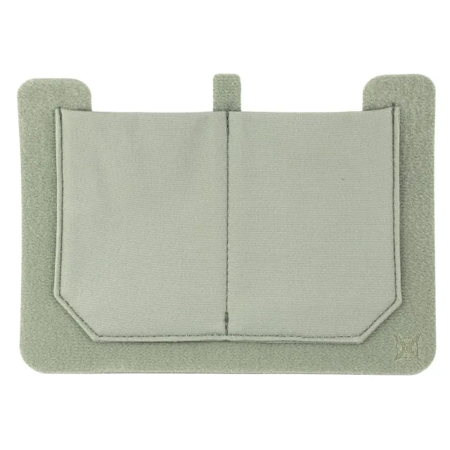 Vertx VTX5232 Stretch Pocket, Large, Velcro Backing, Elastic, Gray - Vertx