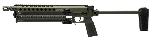 Kel-Tec KP50 Braced Jungle Clip 5.7x28mm 50+1 9.600 Green - Kel-Tec - 5.7x28mm