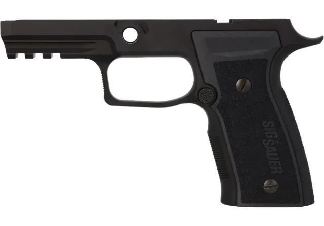 Sig Sauer P320 Carry 9mm/.40/.357 Black Medium Grip Module - Sig Sauer - P320
