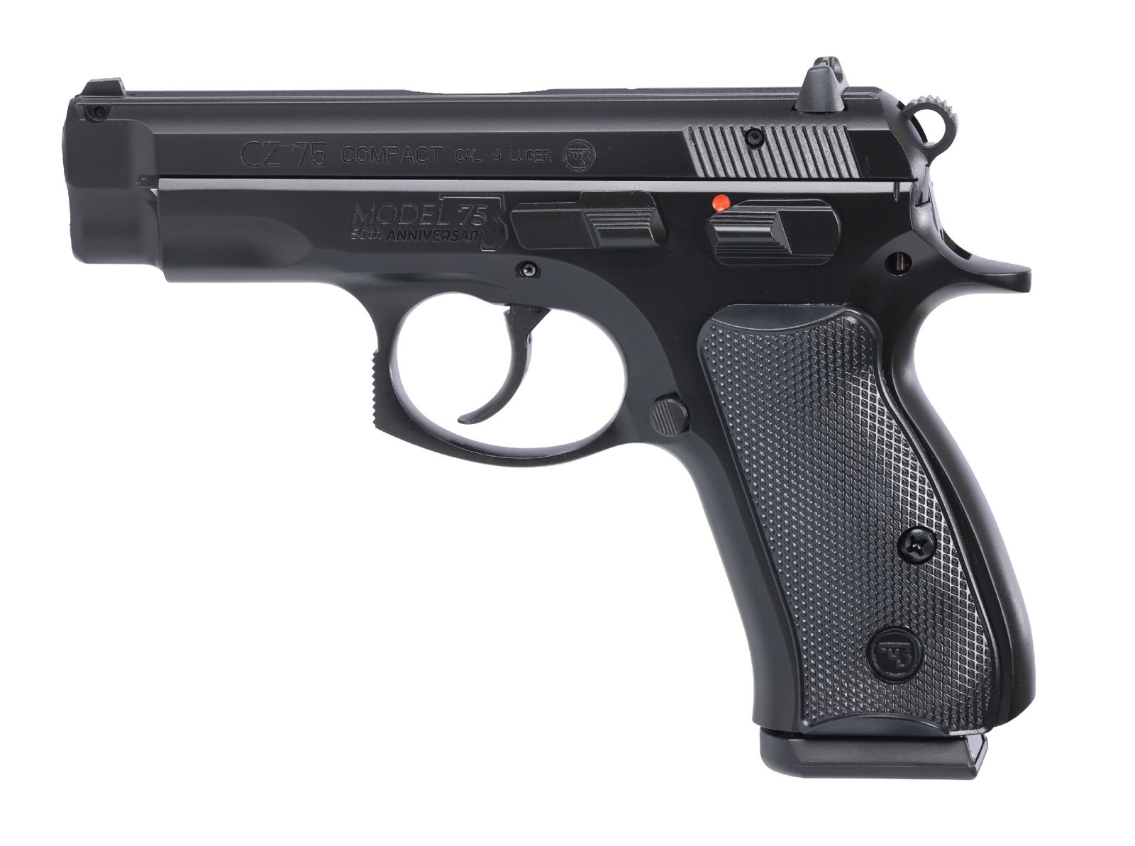 Buy CZ 75 Compact 50th Anniversary 9mm 3.75in 15rd Semi-Auto Pistol (91208) online
