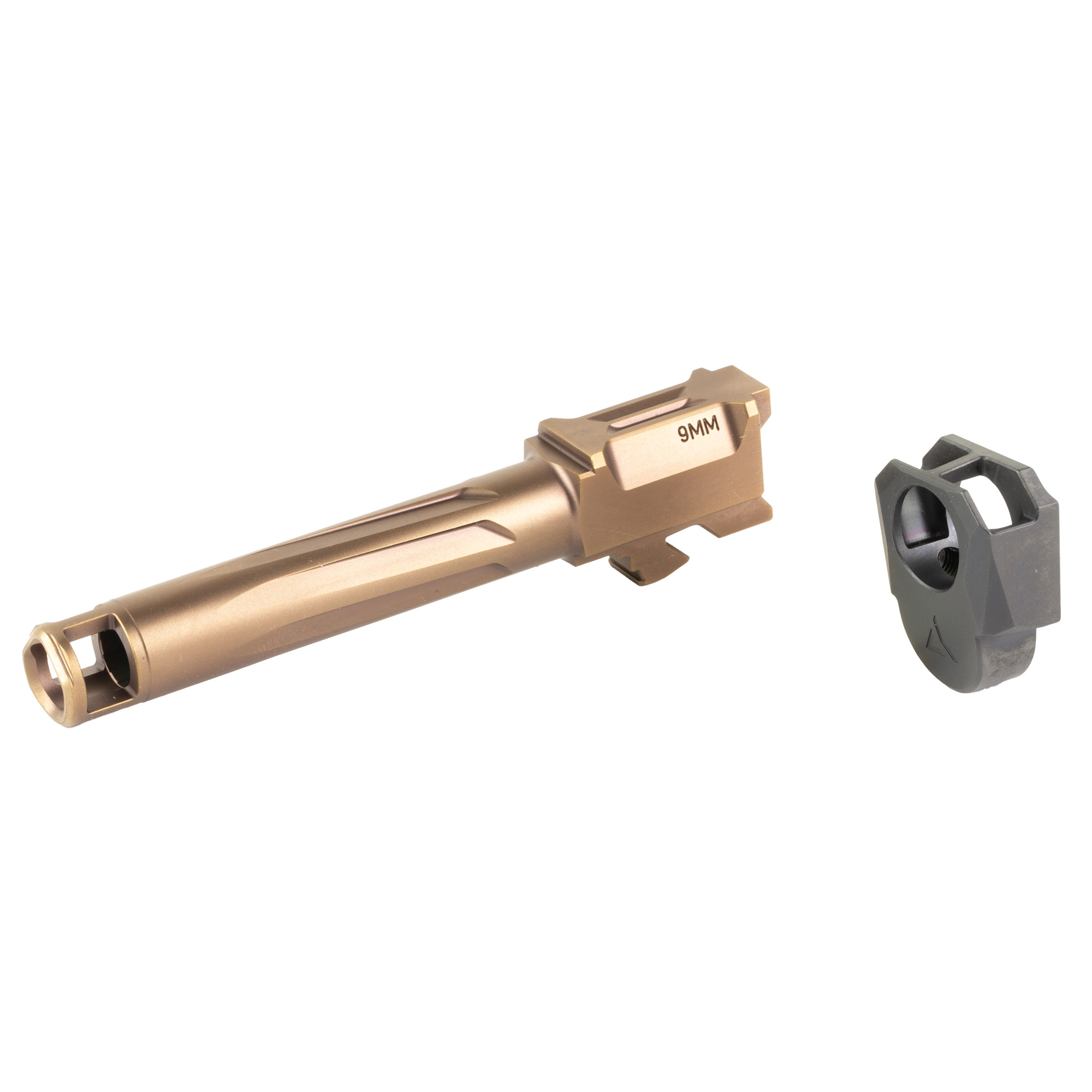 Radian R0834 Ramjet + Afterburner 9mm Glock19 Gen4 Bronze 416R Steel - Radian Weapons - 9 MM LUGER