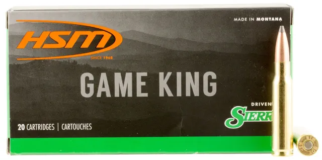 Buy HSM Ammunition Game King .308 Win 165 gr Sierra SBT 20rd online