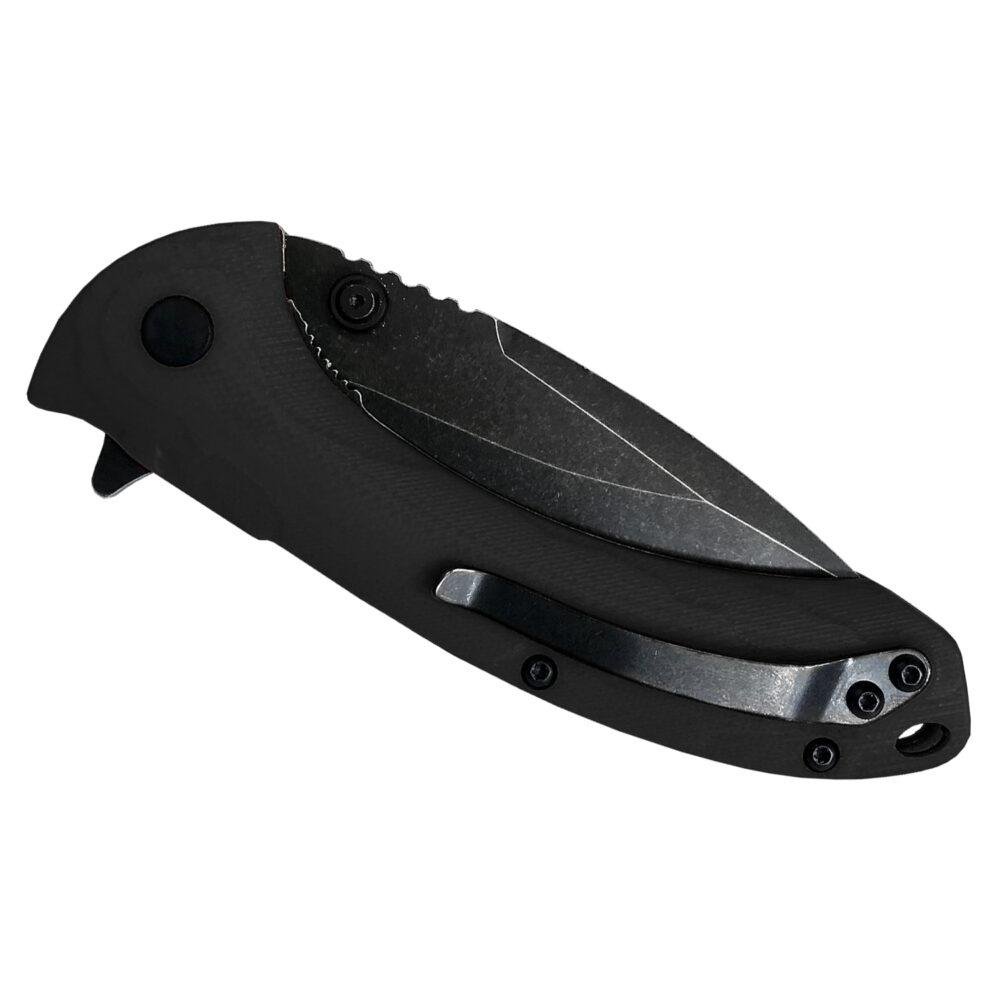 ABKT Shadow Protector II Folding Knife D2 Blade 3.5 in Black G10 - Rock Ridge Outdoors