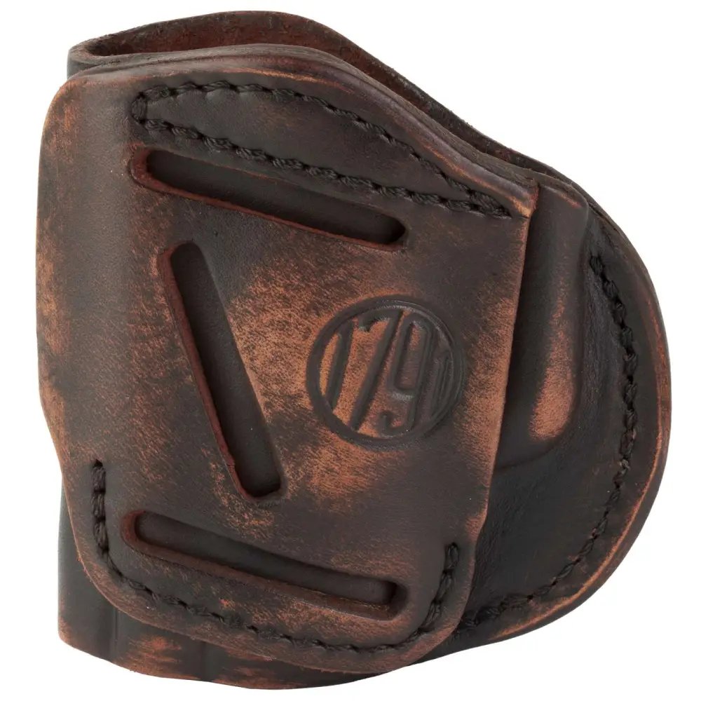1791 Gunleather 4WH4VTGR Holster 4 Way Right Hand Leather Vintage - 1791 Gunleather