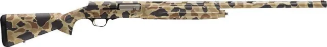 Browning A5 12 Gauge 3.5 In 26 In 4 Round Vintage Tan Camo 0119082005
