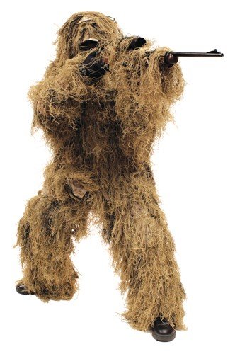 Red Rock Gear Ghillie Suit Desert Camo 5-Piece Adult M/L
