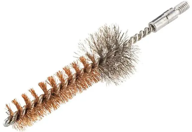 Hoppe's 1323P AR Bronze Chamber Brush 5.56mm/.223 Double Diameter - Hoppe's - 5.56mm/.223