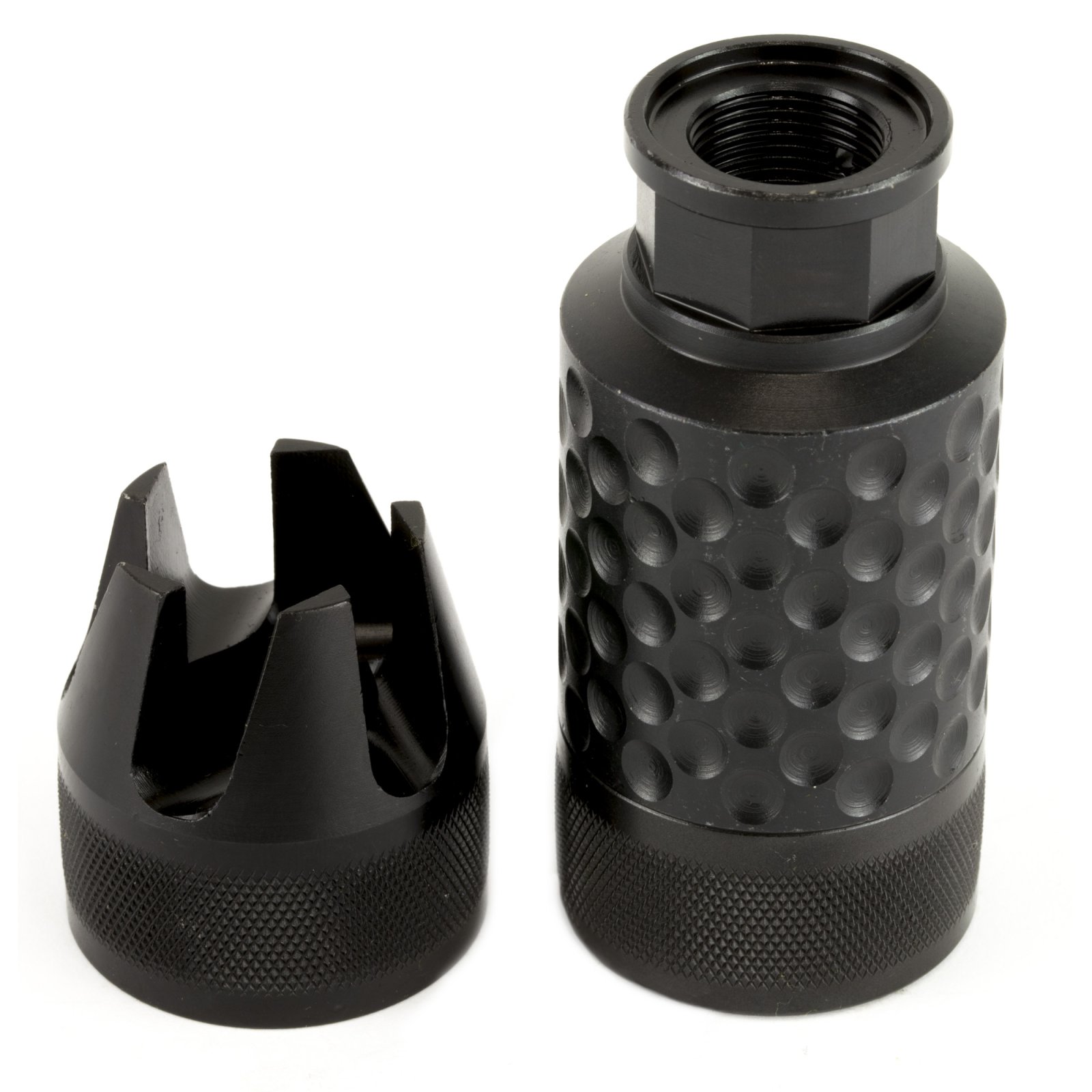 Spikes Tactical SAKB0200 Barking Spider2 Muzzle Brake Black Nitride 4140... - Spike's Tactical - 30 Cal