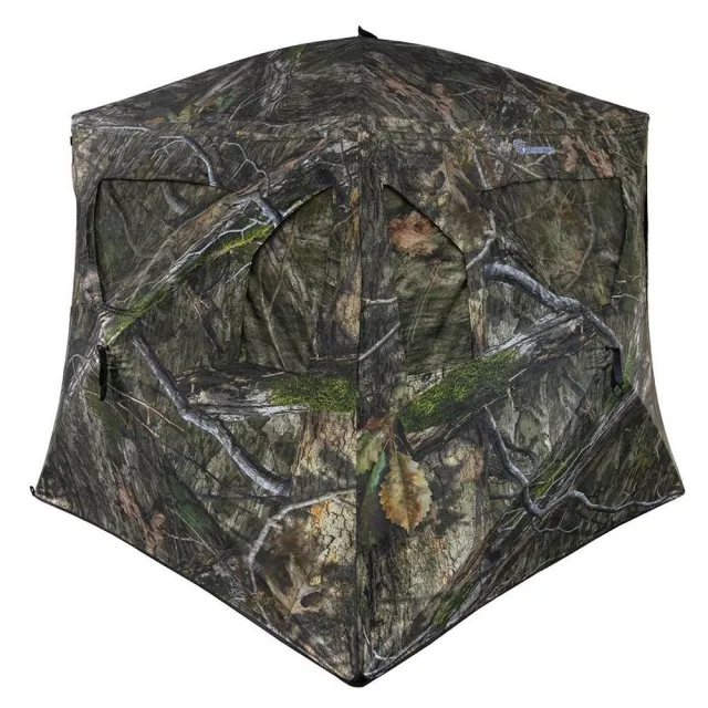 Ameristep Brickhouse Wide Bottom Ground Blind Mossy Oak Country DNA XL - Ameristep/Evolved Ingenuity