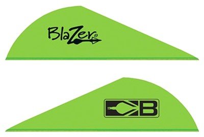 Buy Bohning Blazer Vanes 10831NG2 Neon Green 2 in 36 Pack 6 Grains online