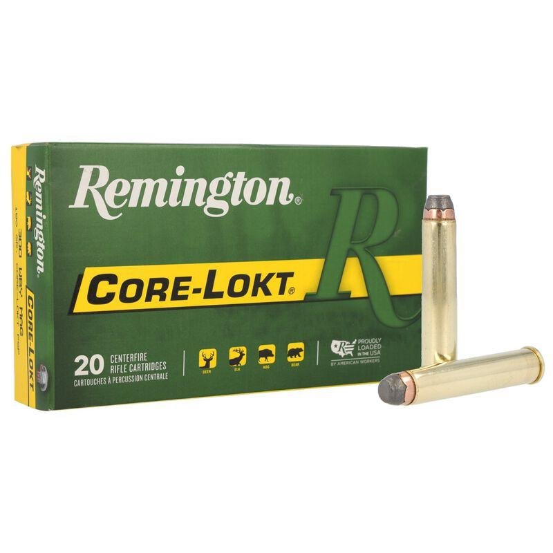 Remington Ammunition 29475 Core-Lokt Hunting 444 Marlin 240 gr Soft Point (SPCL) 20 Per Box - Remington Arms Company, LLC - 444 MAR