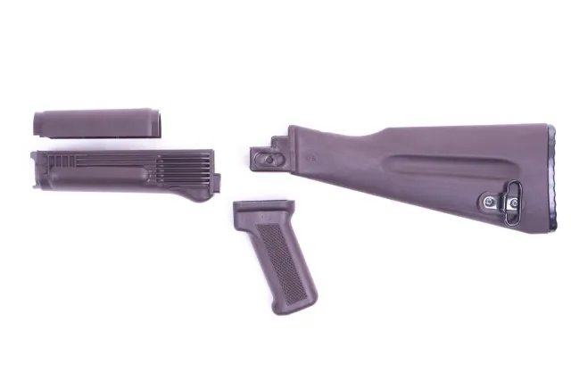 Buy Arsenal 4-Piece Mil-Spec Warsaw Length Plum Polymer Buttstock Set for Stamped Receivers online