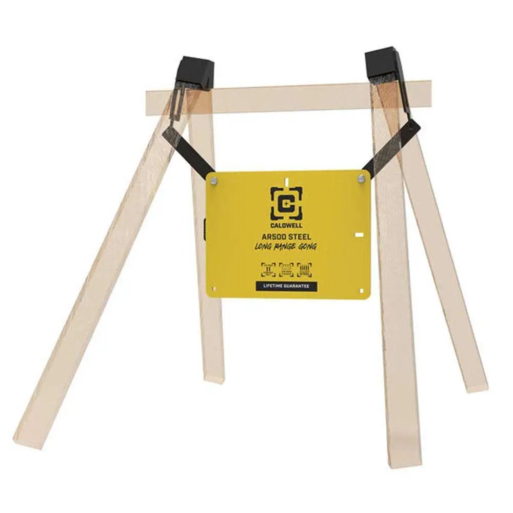 Caldwell 1215380 AR500 Long Range Gong Kit 18x24 Steel Target - Caldwell