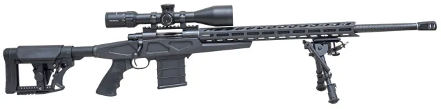 Legacy Sports HCRACF308BLKMDT Howa M1500 .308 Win 24" CF Barrel Black - LSI - 308 WIN