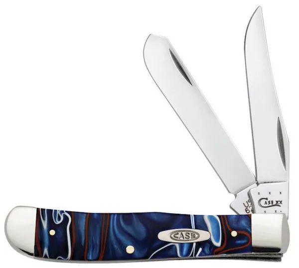 Buy Case Cutlery Trapper 11200 4.125 Inch Patriotic Knife online