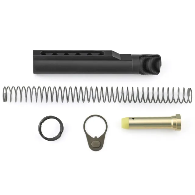 WHITE LABEL ARMORY Ruger Buffer Tube Kit Fits AR-15 Black - WHITE LABEL ARMORY