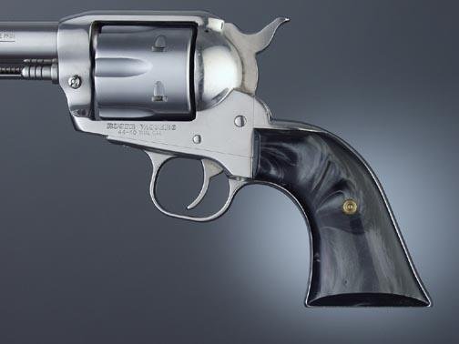 Buy Hogue 83170 Cowboy Action Grips Black Pearl 8.10 In online