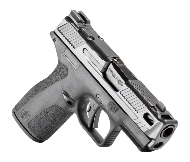 Buy Smith & Wesson 14775 M&P9 Shield X Sub-Compact Frame 9mm Luger 10+1 3.60" Black Armornite Fluted Ported Barrel, Black Armornite Stainless Steel Optic Ready/Serrated Slide, Black Polymer Frame w/Picati online