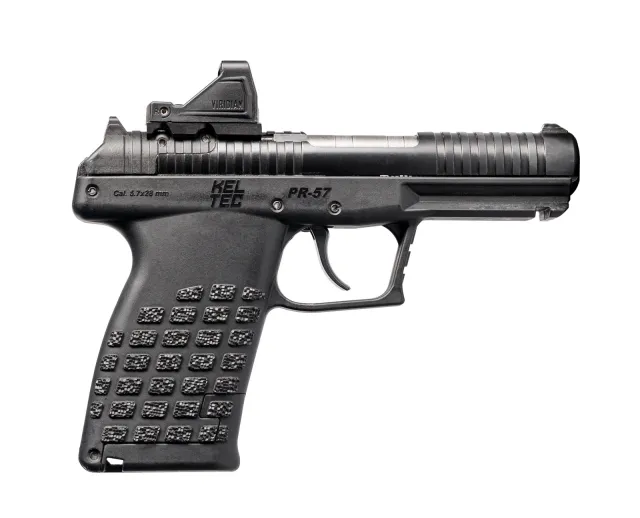 Keltec PR57BLKOPTIC PR-5.7 5.7 x 28mm 4.64" Blue Semi-Auto Pistol