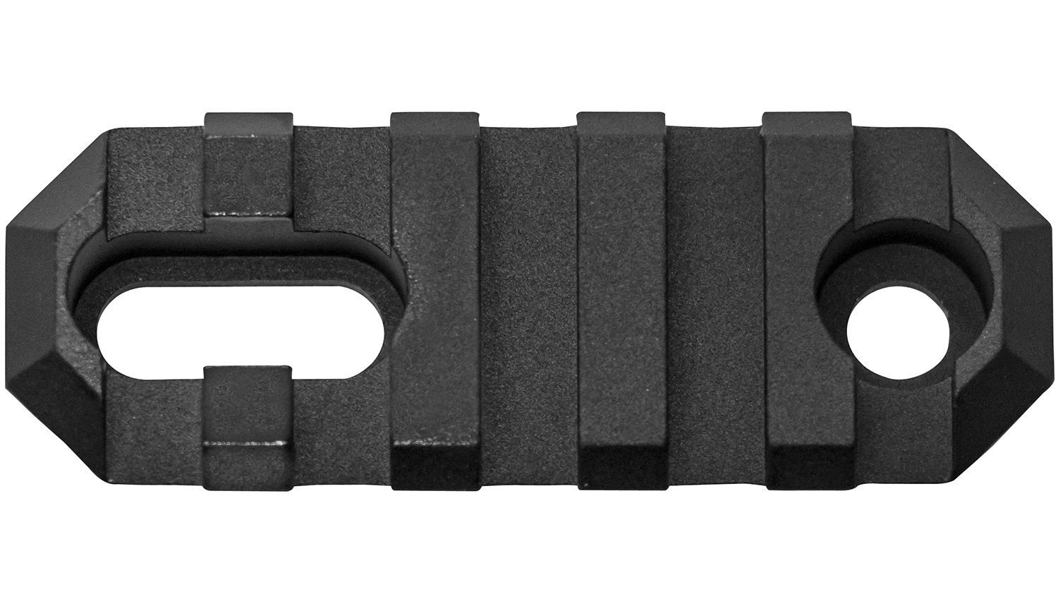 GrovTec GTSW189 2.2In AR Picatinny Rail Black Anodized Aluminum - Grovtec - 2.2 INCH 5 SLOT STOCK AR