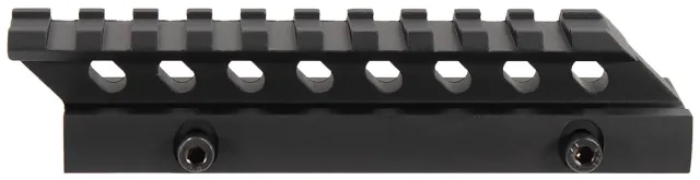 Aim Sports MT012M Riser Mount Black Anodized Aluminum 5" Picatinny Rail