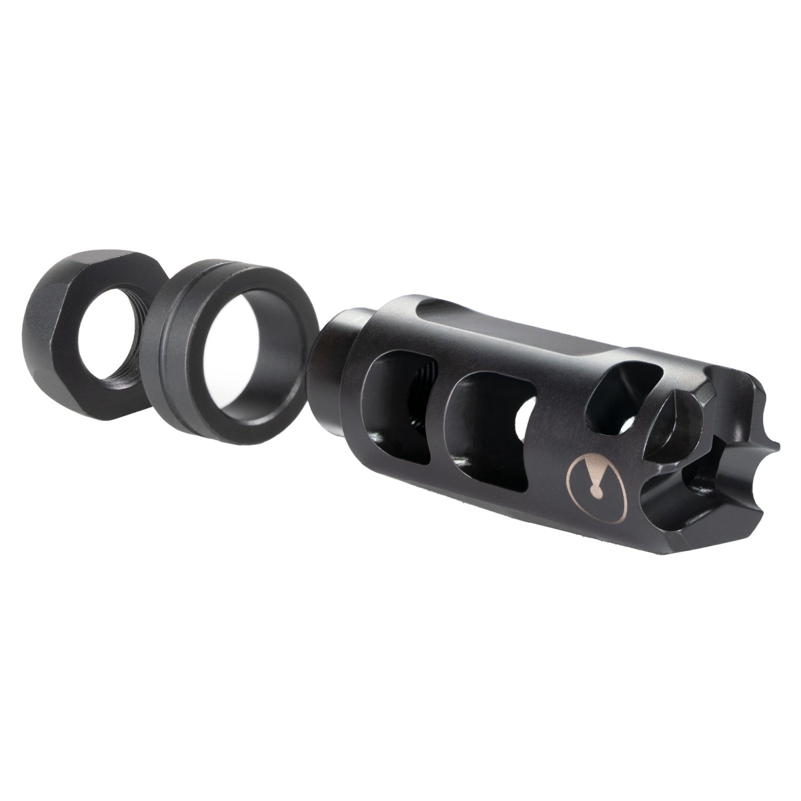 Ultradyne UD11170 Pulse Compensator .350 Cal 1/2x28 Threads Black - Ultradyne USA - 350 Legend